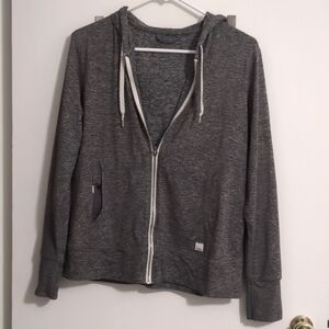 Vuori Halo Performance Hoodie - Heather Gray, M